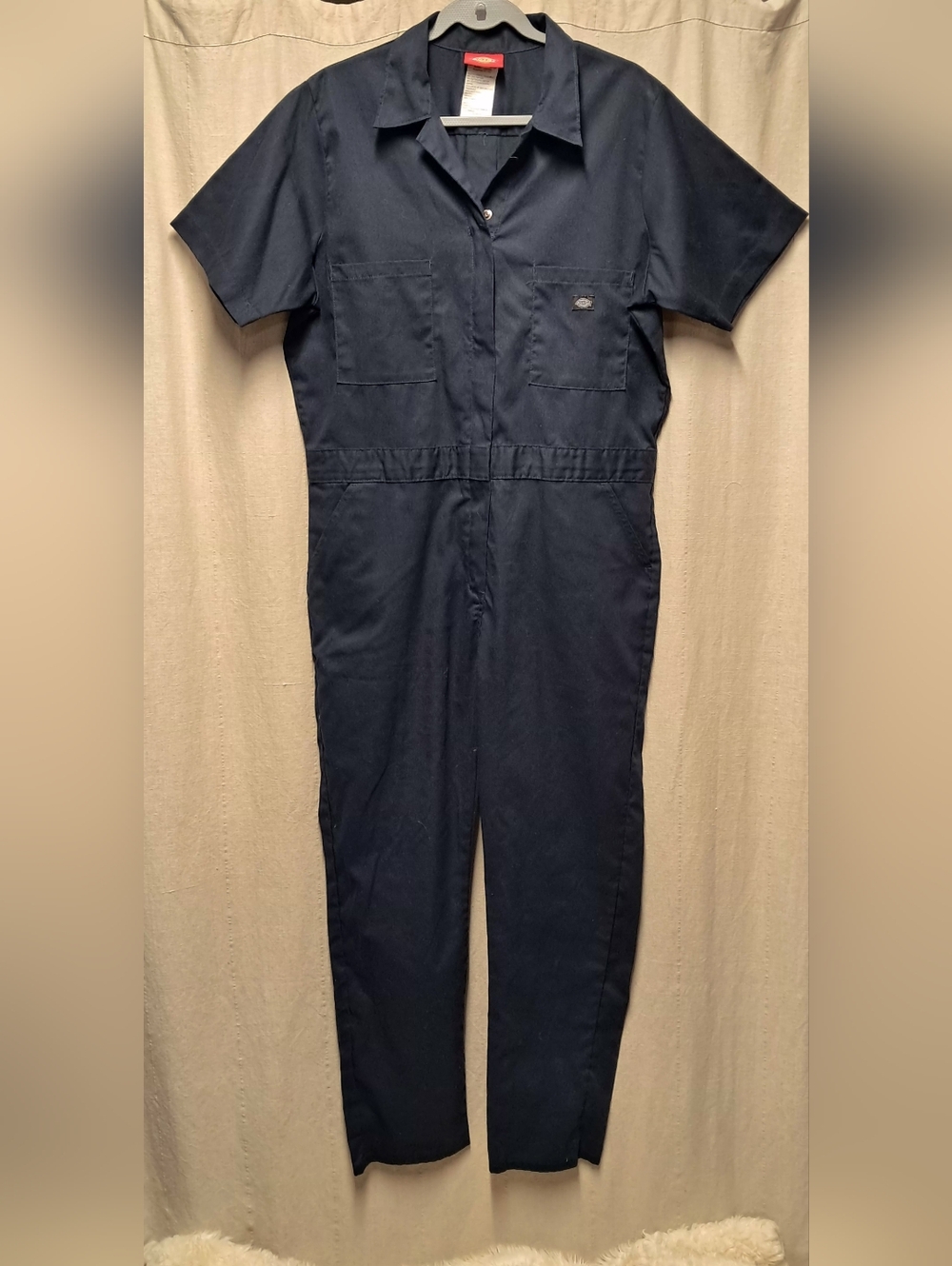 Dickies Dark Navy Short Sleeve Work Coverall